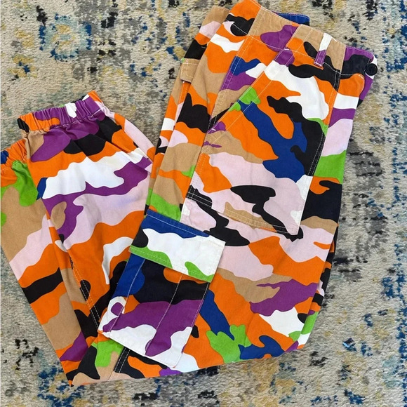 Forever 21 Women’s Colorful Denim Joggers Size S Waist Approx 28”‎ - Picture 2 of 8